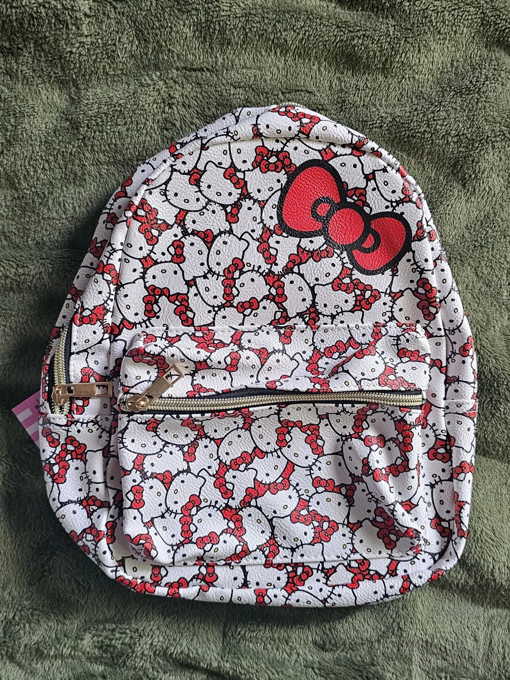 Hello Kitty White & Red Mini Backpack